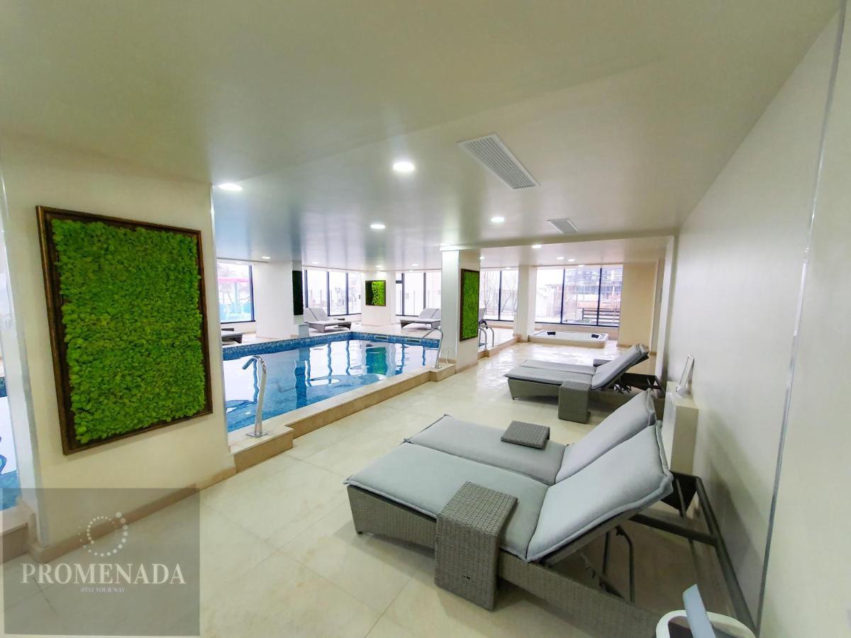 Sunrise Aparthotel Pool & Spa Mamaia Nord Năvodari Buitenkant foto