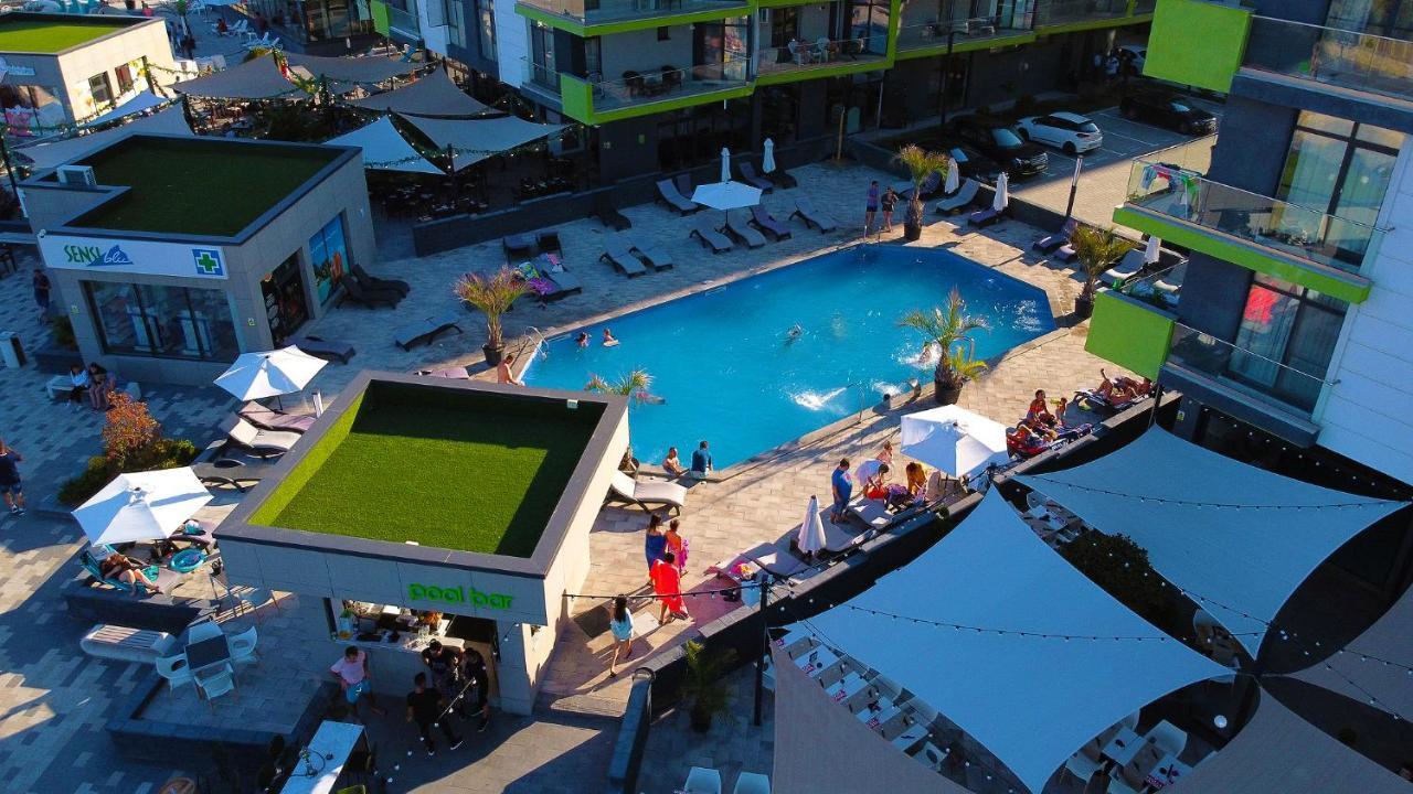Sunrise Aparthotel Pool & Spa Mamaia Nord Năvodari Buitenkant foto